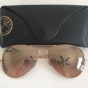 Ray Ban Large Original Aviator 62mm Sunglasses